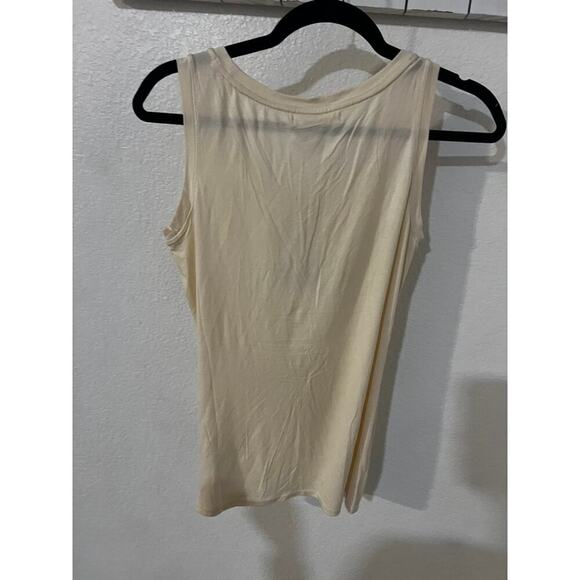NWT Niyama Sol Stay Wild Cream tie tank size M yoga lightweight - Picture 7 of 9